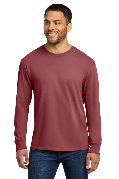 Port & Company PC099LS Beach Wash Garment-Dyed Long Sleeve Tee | Port & Co PC099LS