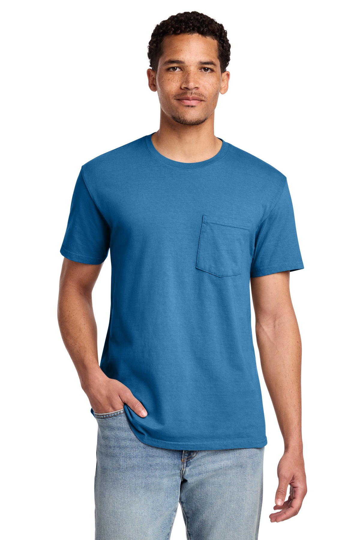 Port & Company PC099P Beach Wash Garment-Dyed Pocket Tee | Port & Co PC099P