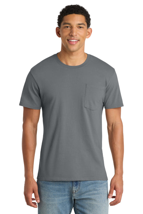Port & Co ™  Beach Wash ®  Garment-Dyed Pocket Tee.  PC099P - Port & Company PC099P