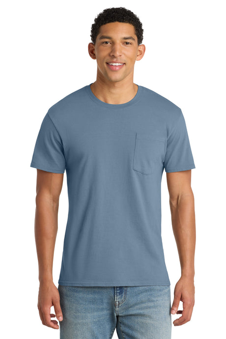 Port & Co ™  Beach Wash ®  Garment-Dyed Pocket Tee.  PC099P - Port & Company PC099P