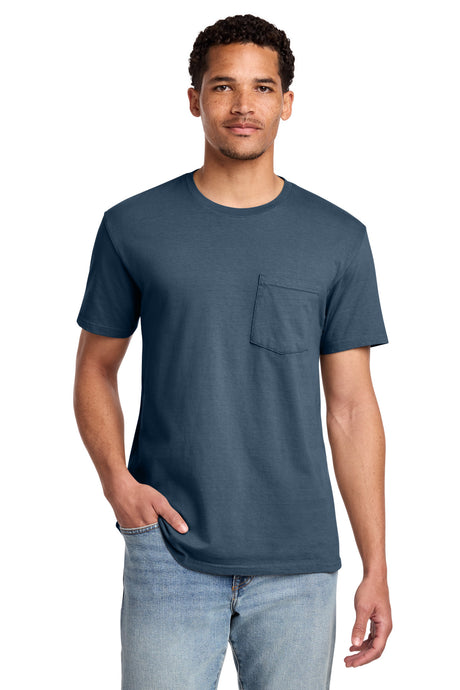 Port & Company PC099P Beach Wash Garment-Dyed Pocket Tee | Port & Co PC099P