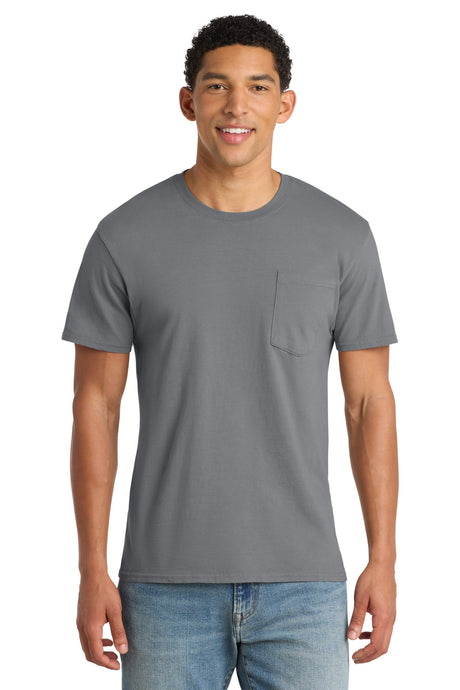 Port & Co ™  Beach Wash ®  Garment-Dyed Pocket Tee.  PC099P - Port & Company PC099P