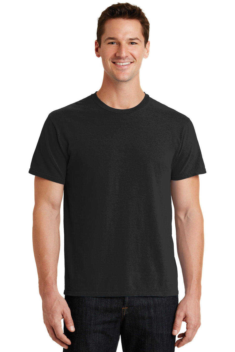 Port & Company ®  Beach Wash ®  Garment-Dyed Tee. PC099 - Black - Port & Company PC099