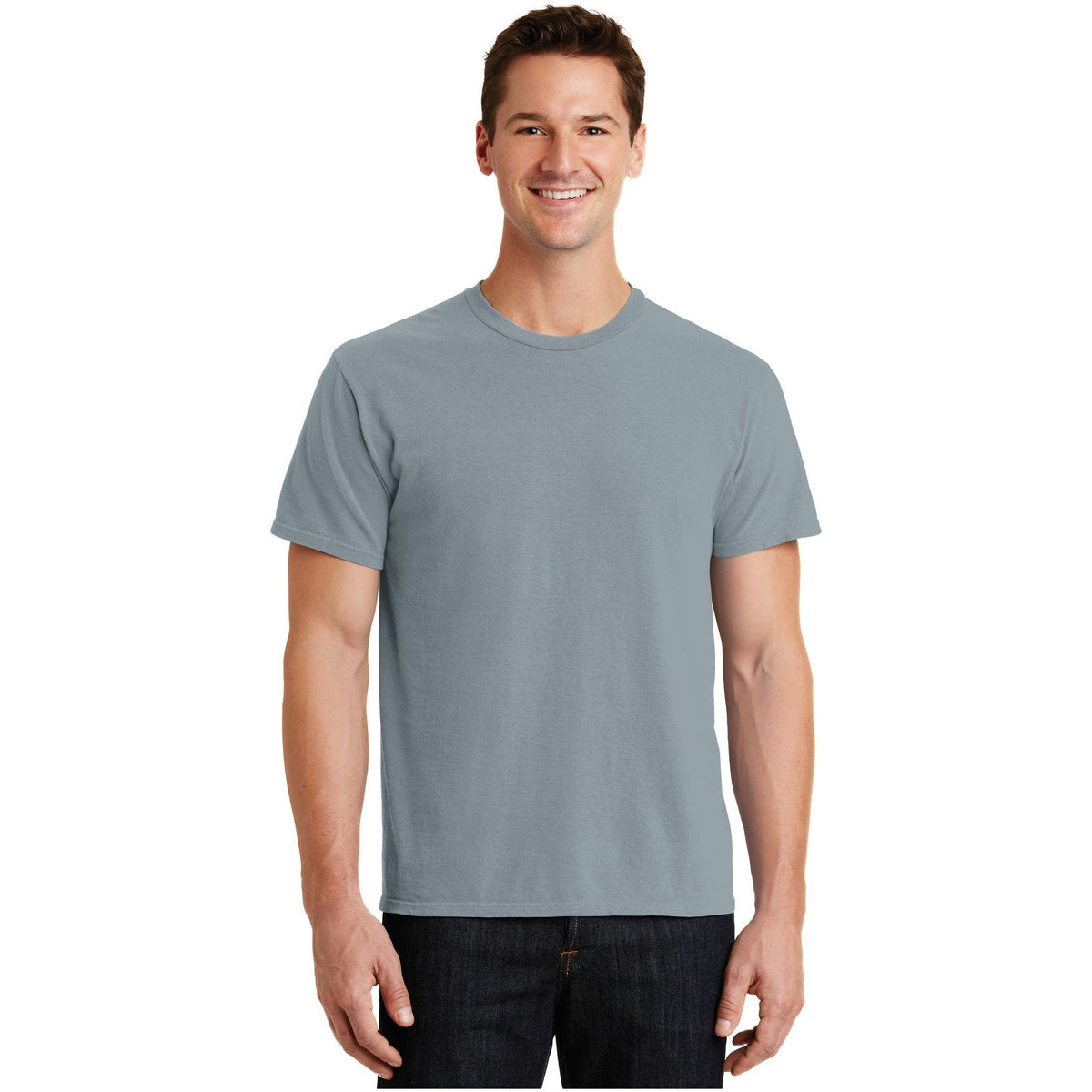 Port & Company ® Beach Wash ® Garment-Dyed Tee. PC099 - Dove Grey - Port & Company PC099 T-Shirts Port & Company Dove Grey S