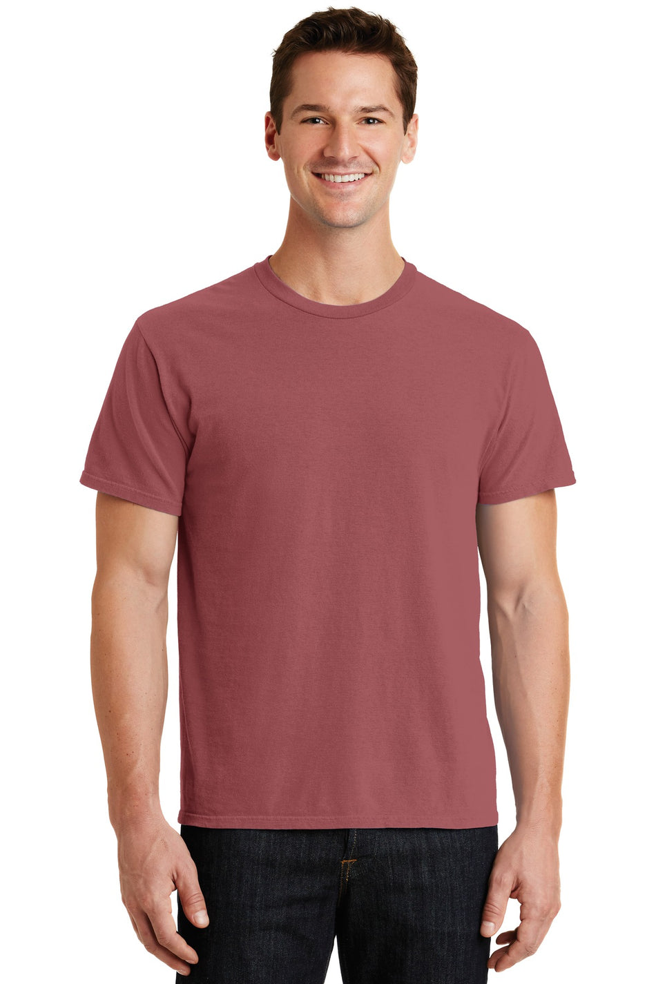 Port & Company ® Beach Wash ® Garment-Dyed Tee. PC099 - Red Rock - Port & Company PC099 T-Shirts Port & Company Red Rock S