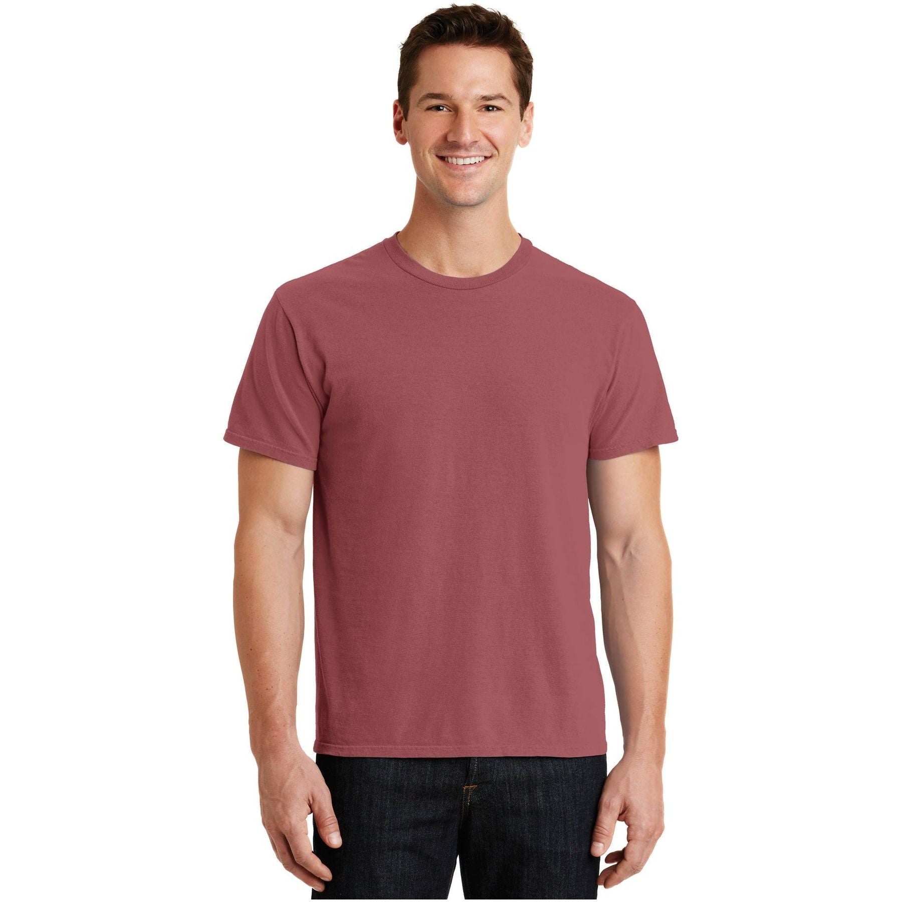 Port & Company ® Beach Wash ® Garment-Dyed Tee. PC099 - Red Rock - Port & Company PC099 T-Shirts Port & Company