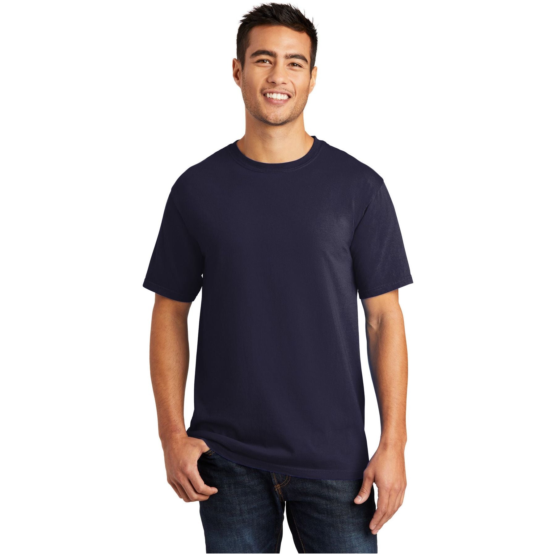 Port & Company ® Beach Wash ® Garment-Dyed Tee. PC099 - True Navy - Port & Company PC099 T-Shirts Port & Company