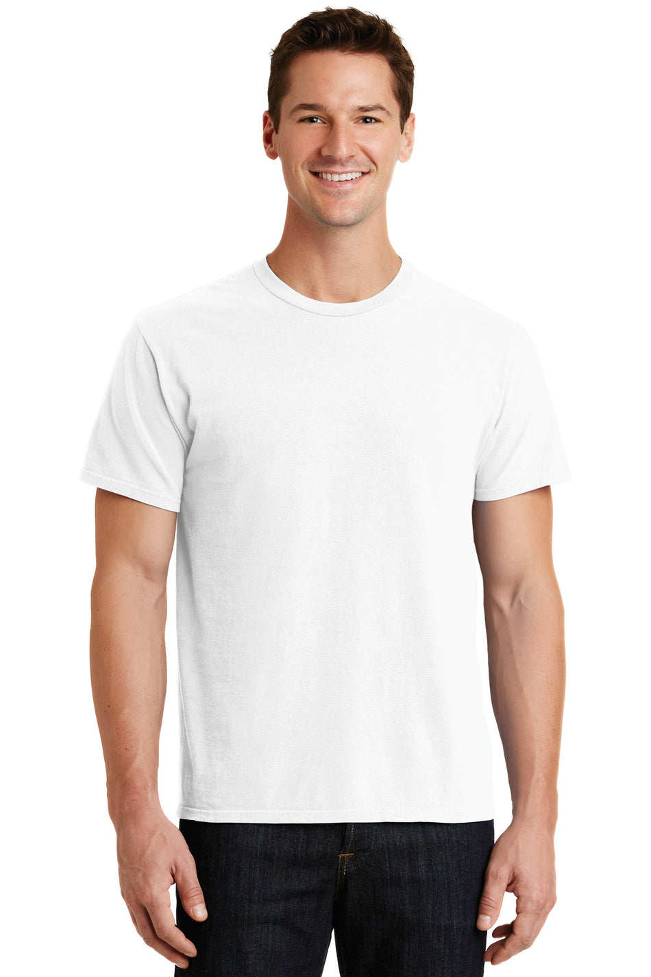 Port & Company ® Beach Wash ® Garment-Dyed Tee. PC099 - White - Port & Company PC099 T-Shirts Port & Company White S