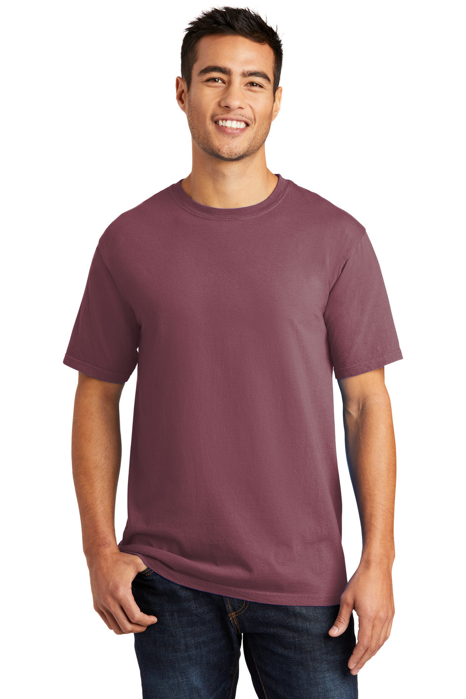 Port & Company ®  Beach Wash ®  Garment-Dyed Tee. PC099 - Wineberry - Port & Company PC099