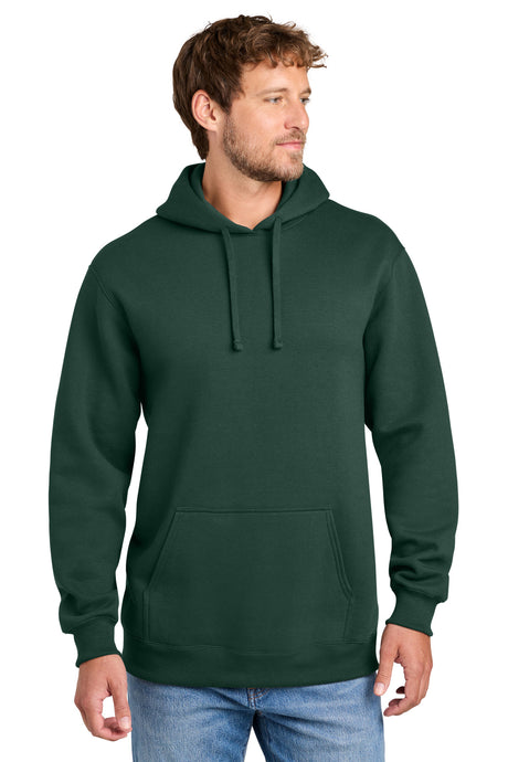 Port & Co PC107H Foundation Fleece Pullover Hooded Sweatshirt