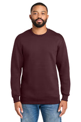 Port & Co PC107 Foundation Fleece Pullover Crewneck Sweatshirt