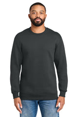 Port & Co PC107 Foundation Fleece Pullover Crewneck Sweatshirt