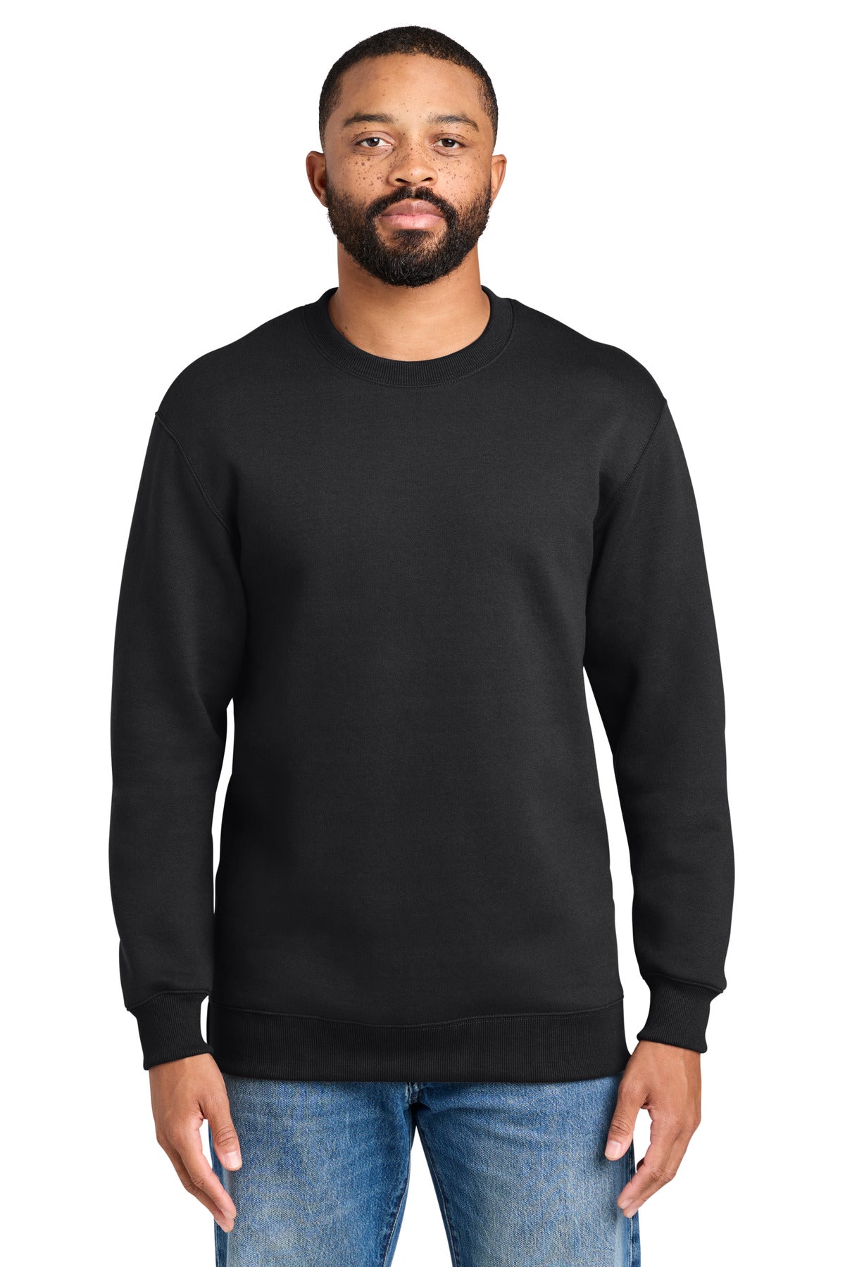 Port & Co PC107 Foundation Fleece Pullover Crewneck Sweatshirt