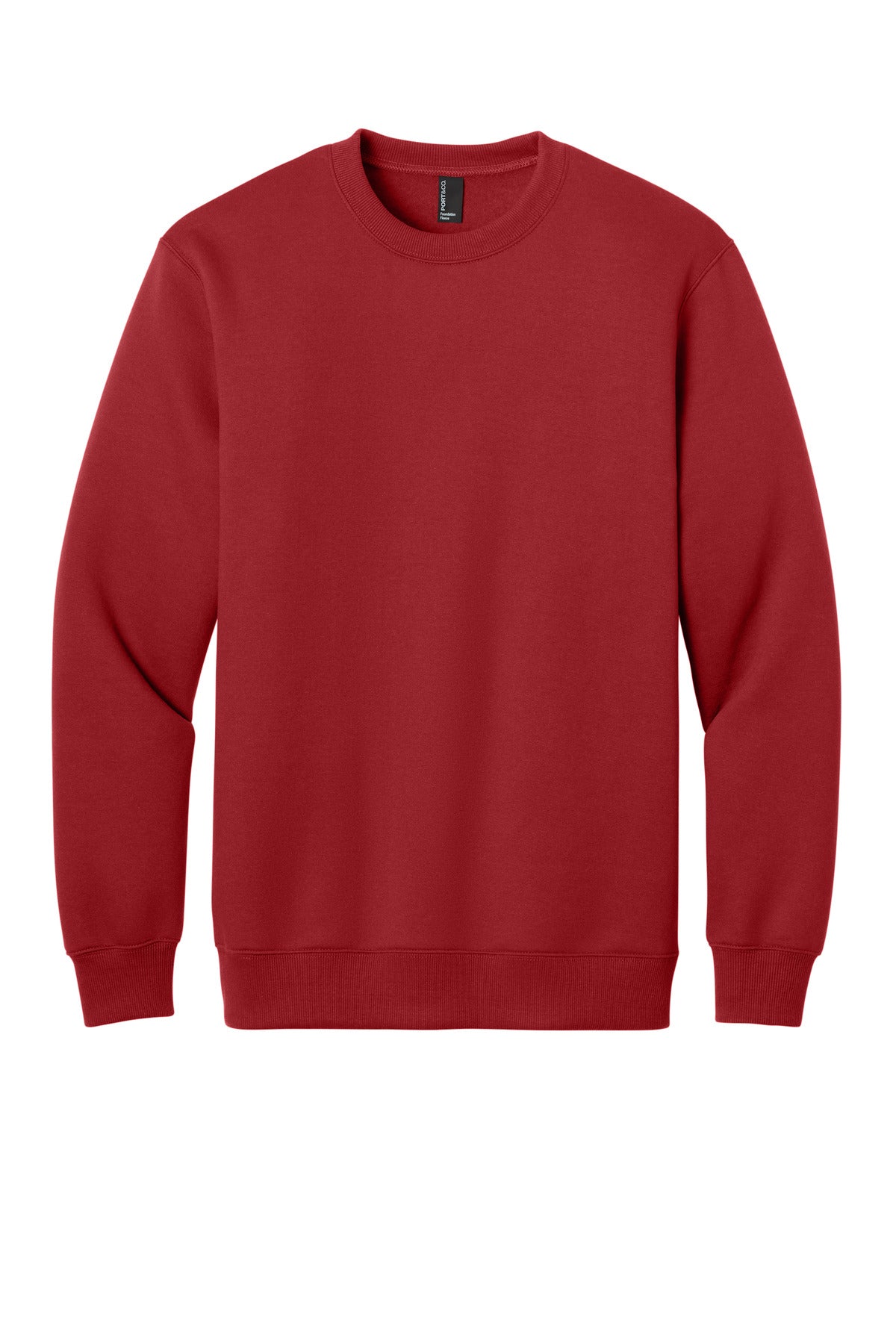 Port & Co ™  Foundation Fleece Pullover Crewneck Sweatshirt PC107 - Port & Company PC107
