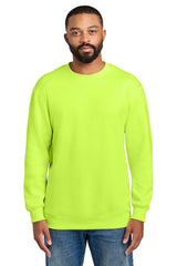 Port & Co PC107 Foundation Fleece Pullover Crewneck Sweatshirt
