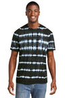 Port & Company PC142 Allover Stripe Tie-Dye Tee | Port & Co PC142