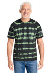 Port & Company PC142 Allover Stripe Tie-Dye Tee | Port & Co PC142