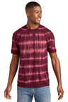 Port & Company PC142 Allover Stripe Tie-Dye Tee | Port & Co PC142
