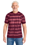 Port & Company PC142 Allover Stripe Tie-Dye Tee | Port & Co PC142
