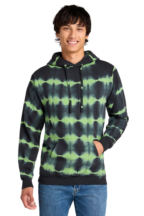 Port & Company PC143 Allover Stripe Tie-Dye Fleece | Port & Co PC143