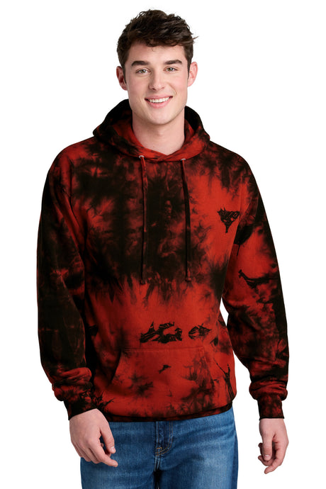 Port & Company PC144 Crystal Tie-Dye Pullover Hoodie | Port & Co PC144