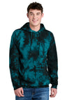 Port & Company PC144 Crystal Tie-Dye Pullover Hoodie | Port & Co PC144