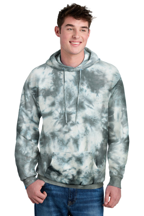 Port & Company PC144 Crystal Tie-Dye Pullover Hoodie | Port & Co PC144