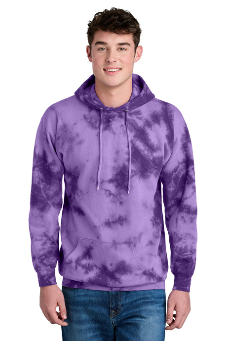 Port & Company PC144 Crystal Tie-Dye Pullover Hoodie | Port & Co PC144