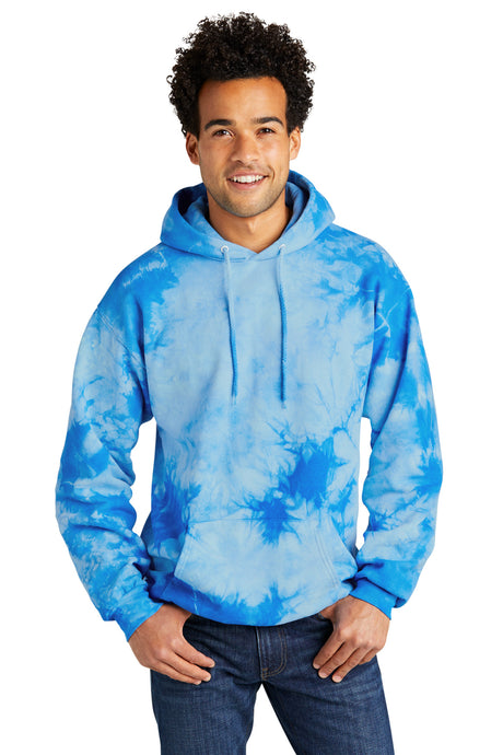 Port & Company PC144 Crystal Tie-Dye Pullover Hoodie | Port & Co PC144