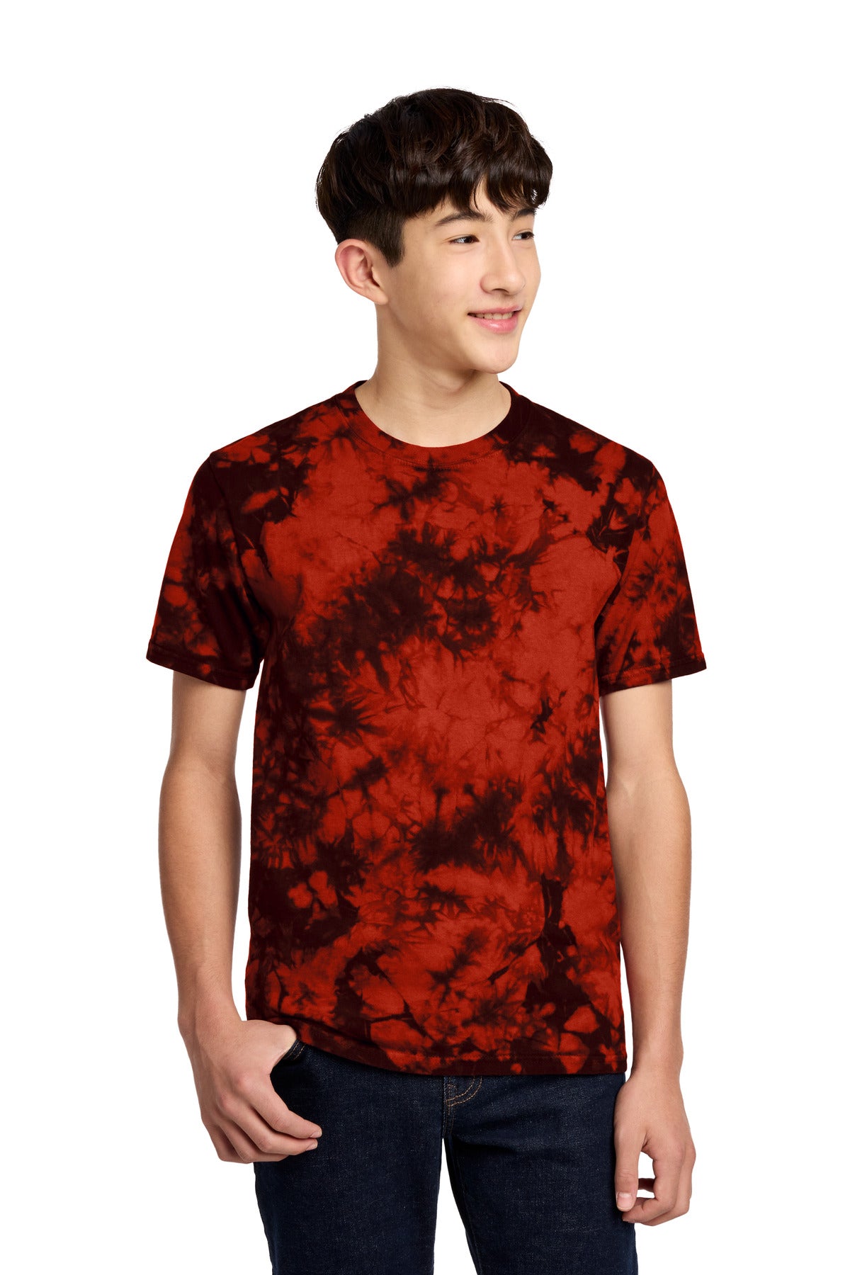 Port & Company PC145Y Youth Crystal Tie-Dye Tee | Port & Co PC145Y