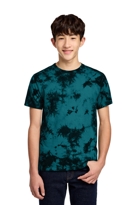 Port & Company PC145Y Youth Crystal Tie-Dye Tee | Port & Co PC145Y