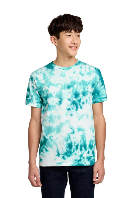 Port & Company PC145Y Youth Crystal Tie-Dye Tee | Port & Co PC145Y