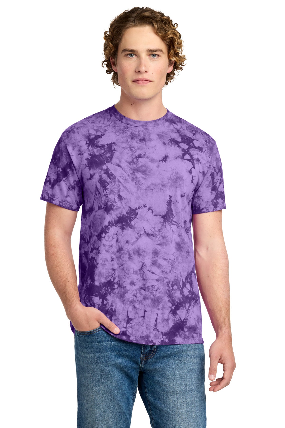 Port & Company PC145 Crystal Tie-Dye Tee | Port & Co PC145