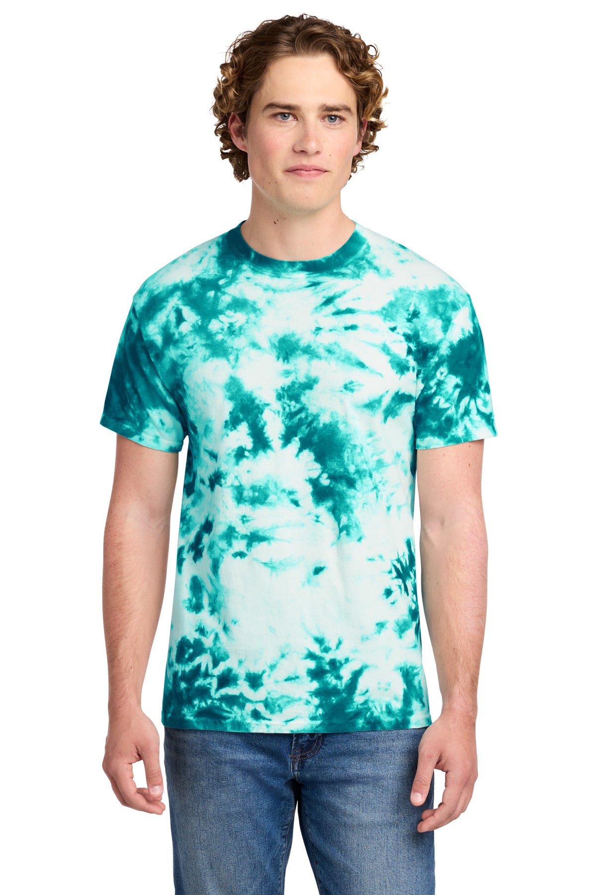 Port & Company PC145 Crystal Tie-Dye Tee | Port & Co PC145