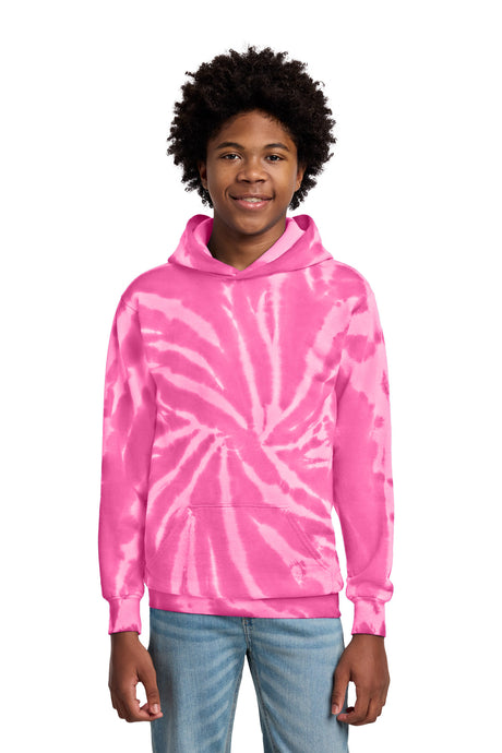 Port & Company PC146Y Youth Tie-Dye Pullover Hoodie | Port & Co PC146Y