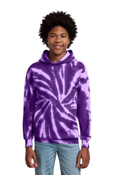 Port & Co ™  Youth Tie-Dye Pullover Hooded Sweatshirt. PC146Y - Port & Co PC146Y