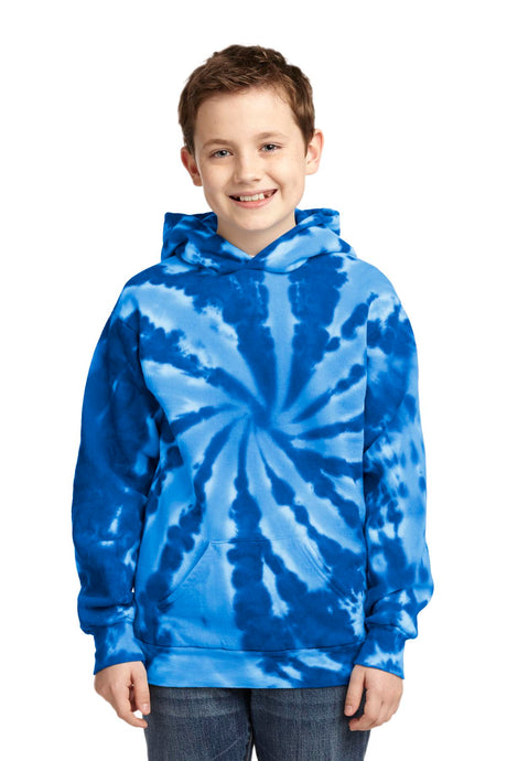 Port & Co ™  Youth Tie-Dye Pullover Hooded Sweatshirt. PC146Y - Port & Company PC146Y