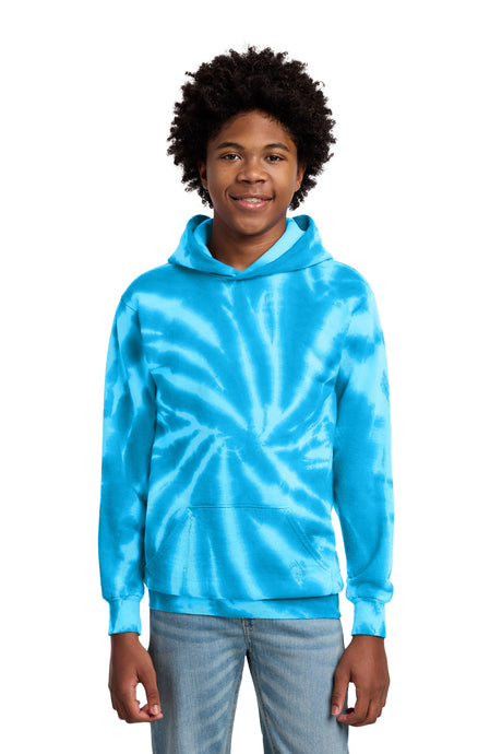 Port & Co ™  Youth Tie-Dye Pullover Hooded Sweatshirt. PC146Y - Port & Co PC146Y