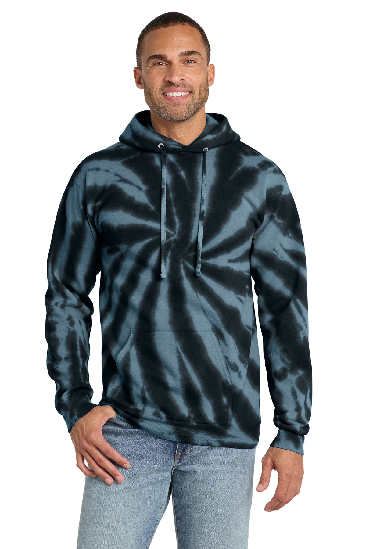 Port & Company PC146 Tie-Dye Pullover Hooded Sweatshirt | Port & Co PC146