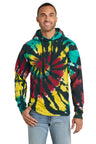 Port & Company PC146 Tie-Dye Pullover Hooded Sweatshirt | Port & Co PC146