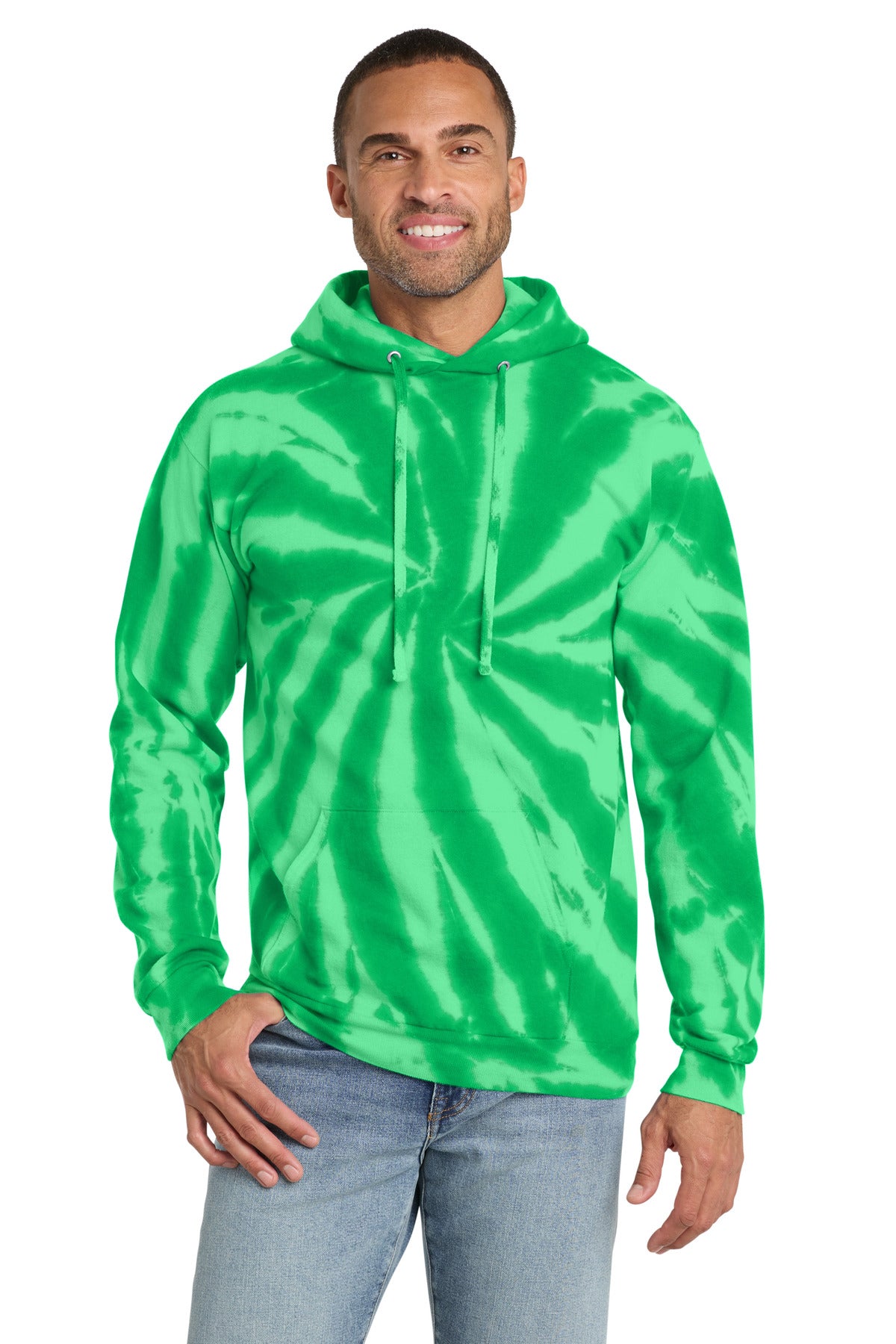 Port & Company PC146 Tie-Dye Pullover Hooded Sweatshirt | Port & Co PC146