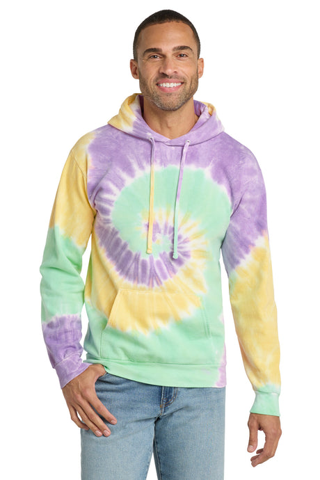 Port & Company PC146 Tie-Dye Pullover Hooded Sweatshirt | Port & Co PC146