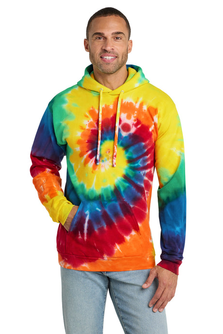 Port & Company PC146 Tie-Dye Pullover Hooded Sweatshirt | Port & Co PC146