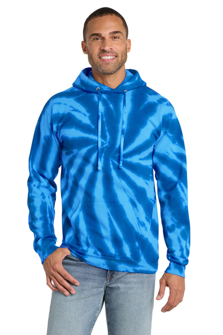 Port & Company PC146 Tie-Dye Pullover Hooded Sweatshirt | Port & Co PC146