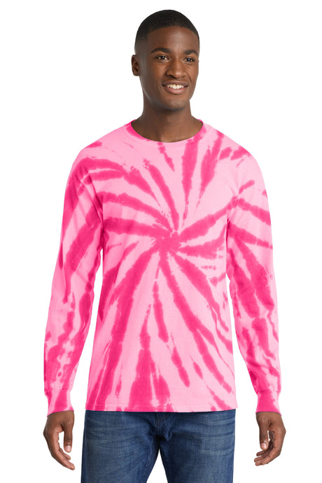Port & Company PC147LS Tie-Dye Long Sleeve Tee | Port & Co PC147LS