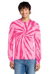 Port & Company PC147LS Tie-Dye Long Sleeve Tee | Port & Co PC147LS