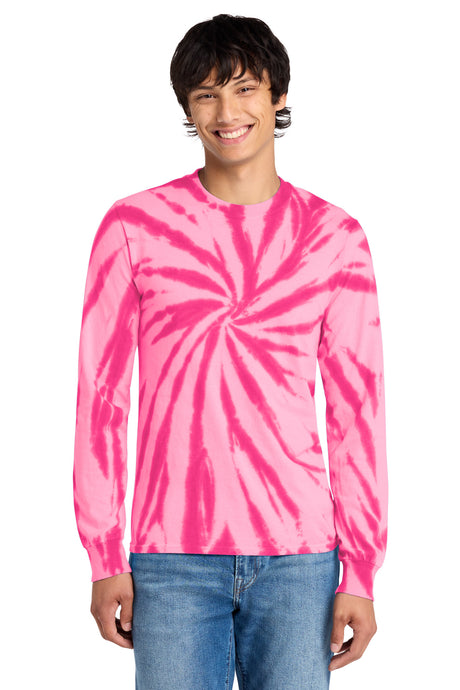 Port & Company PC147LS Tie-Dye Long Sleeve Tee | Port & Co PC147LS