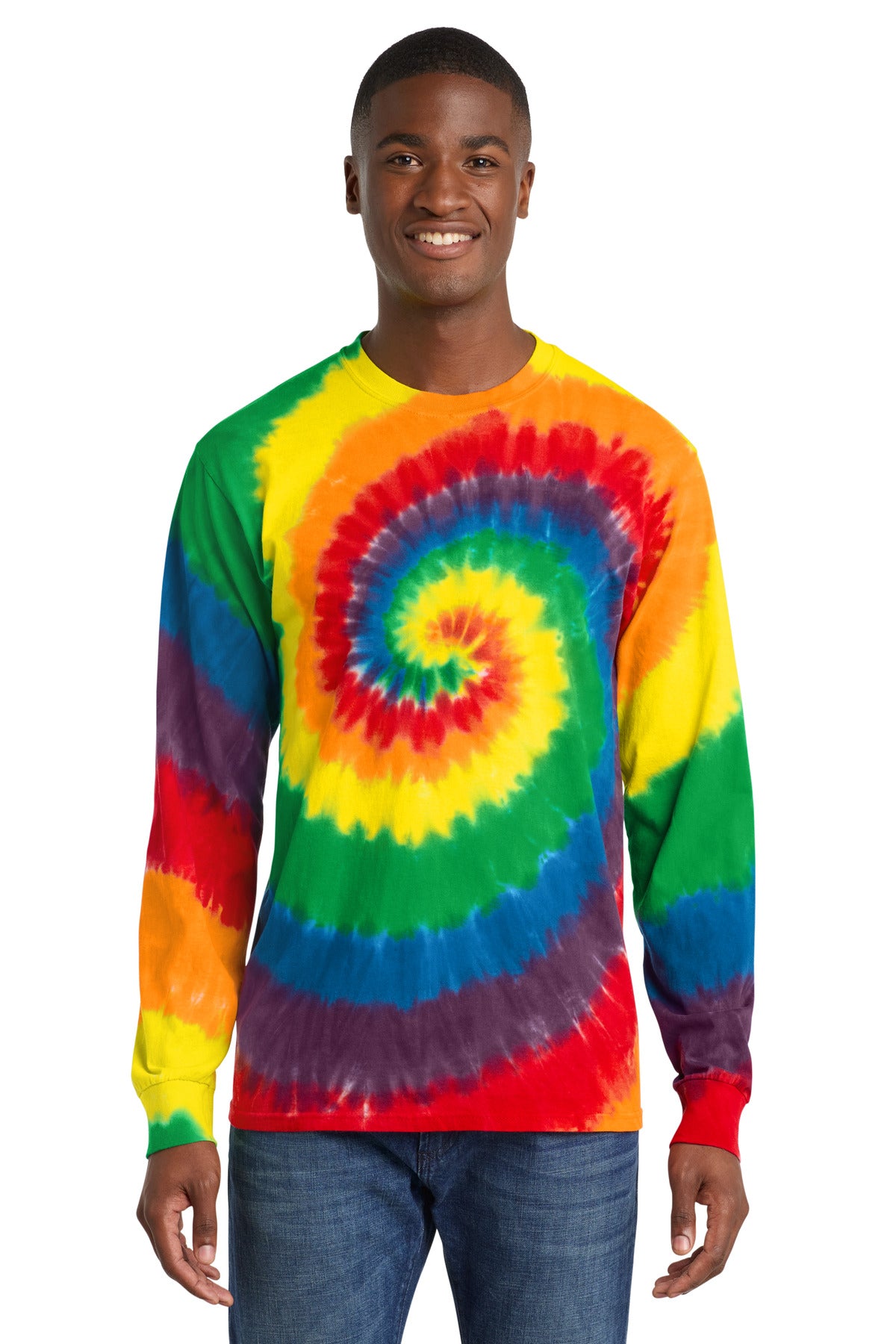 Port & Co ™  Tie-Dye Long Sleeve Tee.  PC147LS - Port & Co PC147LS