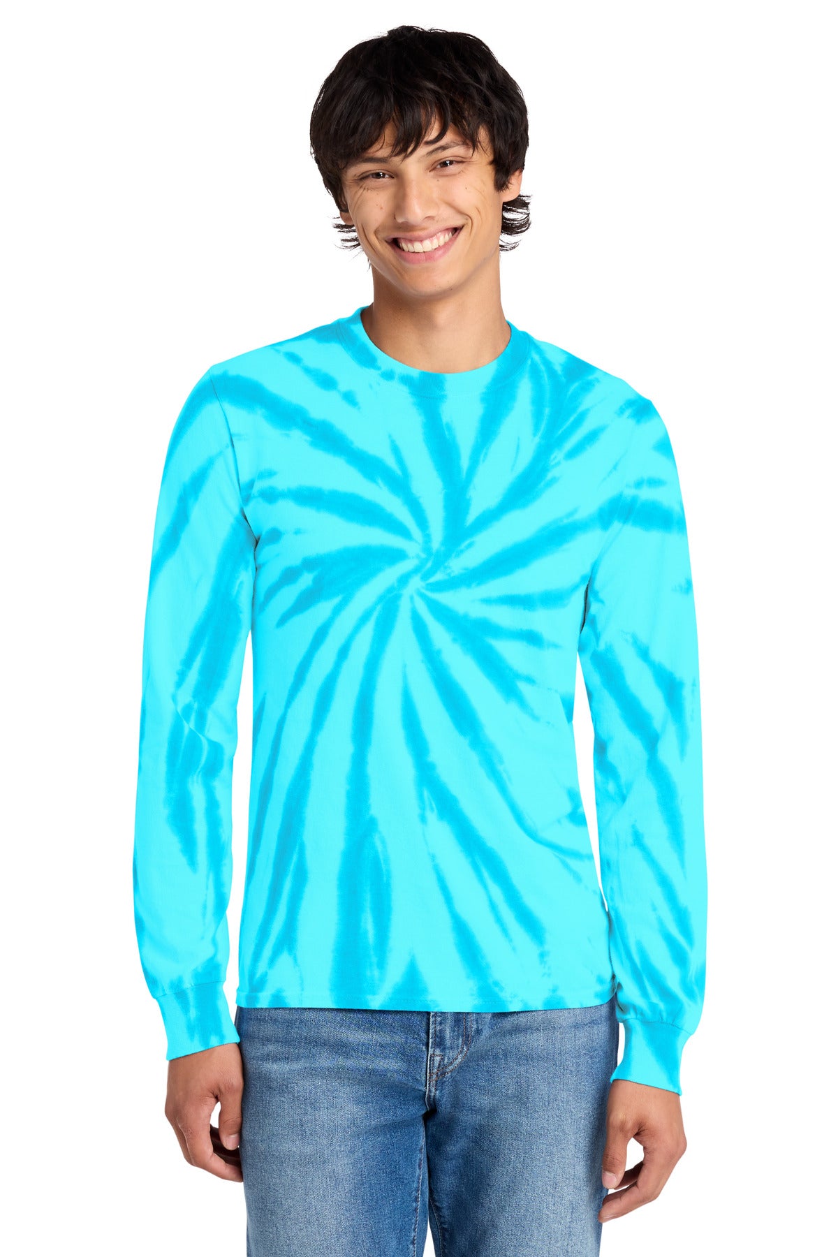 Port & Company PC147LS Tie-Dye Long Sleeve Tee | Port & Co PC147LS