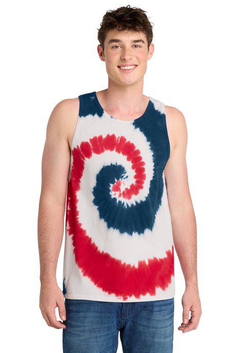 Port & Co ™  Tie-Dye Tank Top.  PC147TT - Port & Company PC147TT